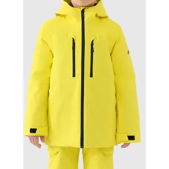 Chlapecká lyžařská bunda 4F velikost 134 yellow