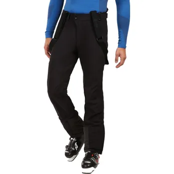 Snowboardové kalhoty Kilpi RHEA-M Pánské softshellové lyžařské kalhoty ZM0407KI Černá XXL