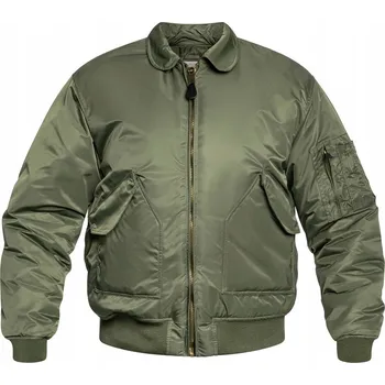 Pánský bomber Bunda Flek Bomber Mil-Tec Basic CWU Olive XXL