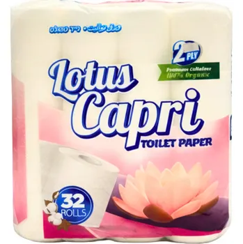 Toaletní papír Toaletní papír LOTUS Capri 32 role – měkký a jemný
