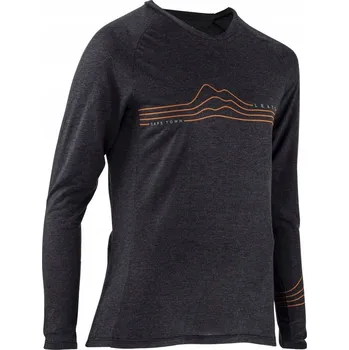 cyklistický dres LEATT DÁMSKÝ CYKLISTICKÝ DRES MTB ALLMTN 3.0 JERSEY BLACK ČERNÝ VELIKOST M