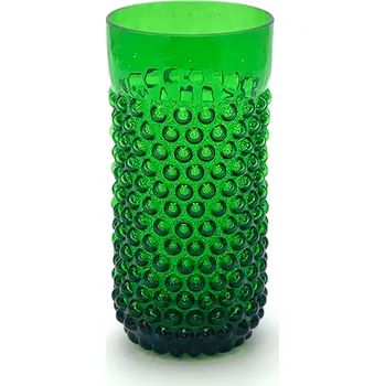 Sklenice Sklenice Long 0,3l - Hobnail - Ananas - tmavě zelená | 96314