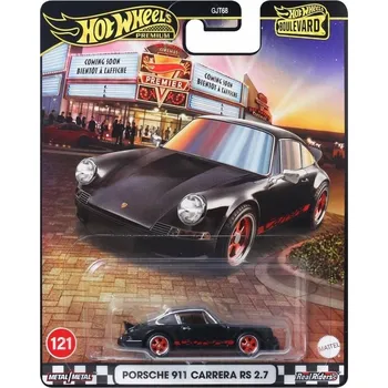 autíčko Osobní auto Hot Wheels Porsche 911 Carrera 1:64 kovové