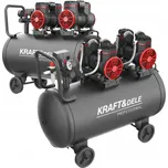 Bezolejový kompresor Kraft&Dele KD1392 100 l 8 bar