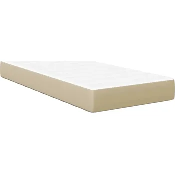 Matrace Taštičková matrace Zelená Šedá Střední tvrdost 100x200x20 cm Látka