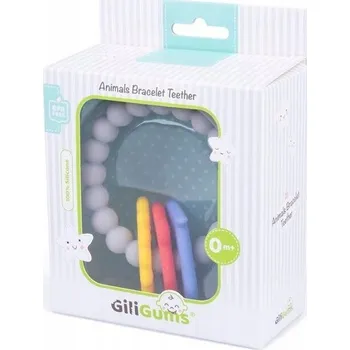 Ortodontické kousátko GiliGums silikonové, vícebarevné