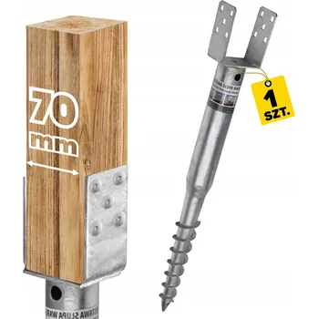 Šroubovací patka sloupu PWU 70/685