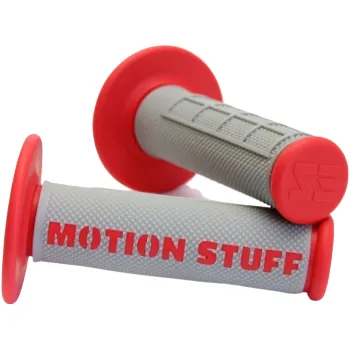 Motodoplněk Motokrosové rukojeti supersoft MOTION STUFF Šedo/červené