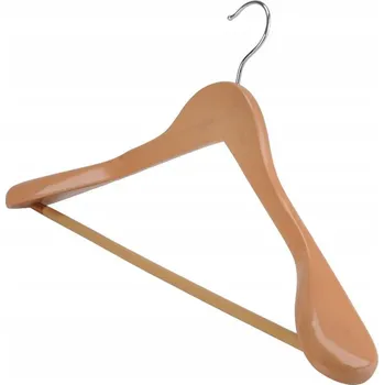 Ramínko Šatní ramínko dřevěný Galicja borovice