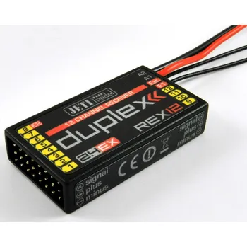RC model letadla Duplex REX 12 EPC 2,4 Ghz 12k přijímač