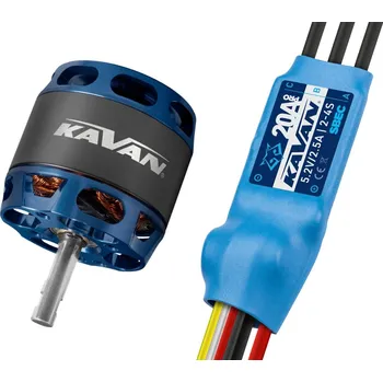 RC vybavení Combo set KAVAN PRO 2826-1200 + KAVAN PRO-20SB