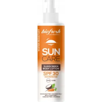 Přípravek na opalování Opalovací mléko SPF 30 s pumpičkou Biofresh Sun Care 200 Ml