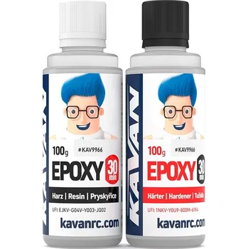 Průmyslové lepidlo KAVAN Epoxy 30min 2x 100g