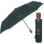 PERLETTI Automatický skládací deštník Peretti Green "Rigato Verde", 19164