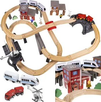 autodráha Drevená železnica - vlak Kruzzel 22754