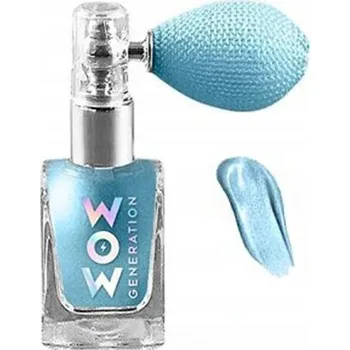 Tělový sprej Tělový sprej s třpytkami WOW Generation Blue