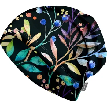 Oblečení a móda Dětská čepice fleecová Homeless, Podzimní bobule Velikost: L (53-56 cm)