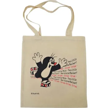 plyšák Taška Krtek bruslař, 42x38cm