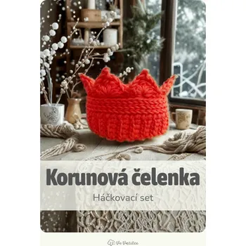 Čelenka Ve Vatičce Set čelenka pro děti - Červená, 2r