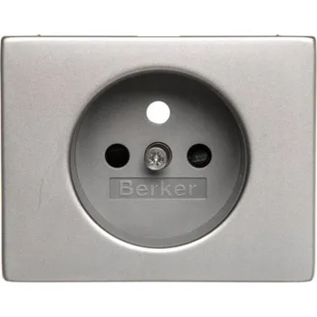 Elektrická zásuvka Elektrická Zásuvka hermetická Hager stříbrná