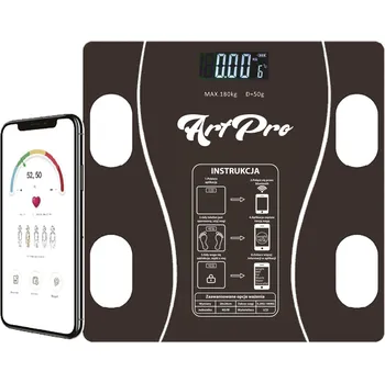 Osobní váha Extralink Home | Chytrá koupelnová váha | Bluetooth