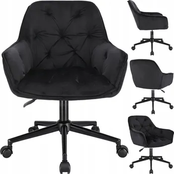 Křeslo Otočné křeslo Jumi černé