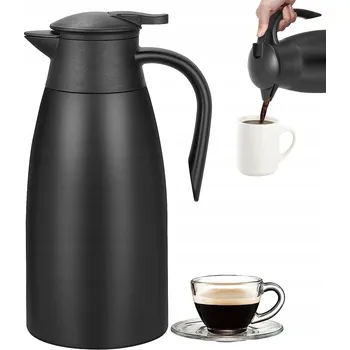 Termoska Termos na nápoje 2 l černý