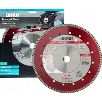 Příslušenství k brusce BIHUI DIAMANTOVÝ KOTOUČ B-TURBO 230mm