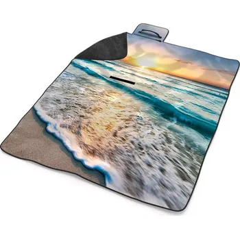 deka Sablio Plážová deka Vlny: 200x140 cm