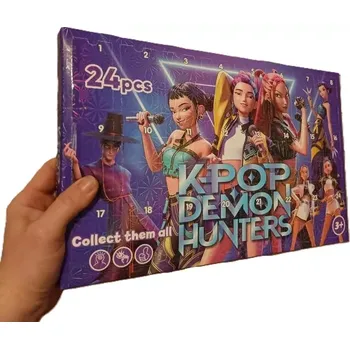 Dětský spotřebič Mystery adventní kalendář s překvapením K-Pop Demon Hunters 24ks