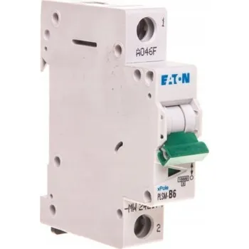 Jistič EATON PLSM-B6-MW Jistič 10kA 1P B6A 242174
