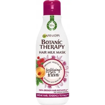 Vlasová regenerace Garnier Botanic Therapy Vlasová Maska Hair Milk pro oslabené vlasy Posilující Ricin 250 ml