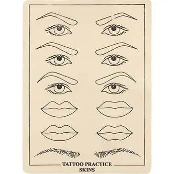 Tetování TRÉNOVACÍ KŮŽE NA TETOVÁNÍ RTY OČI OBOČÍ