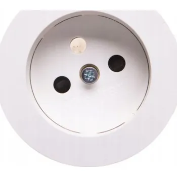 Elektrická zásuvka Elektrická Zásuvka nástěnná Hager bílá