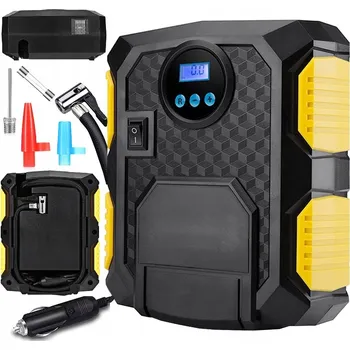 Kompresor AUTOMOBILOVÝ KOMPRESOR PUMPA 12V LED