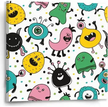 Obraz Sablio Obraz Příšerky - 50x50 cm