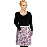 Bellatex Dita zástěra do pasu 68 x 50 cm