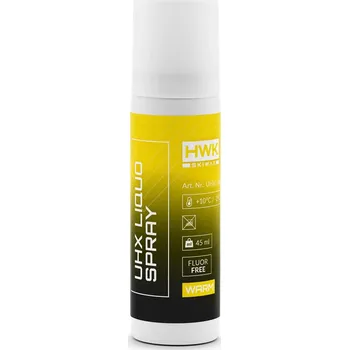 Lyžařský vosk HWK UHX Liquo Spray Warm, +10 až -2°C, 45ml, sprej