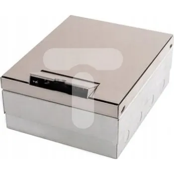 Elektroinstalační krabice Podlahová krabice 2x4 moduly 95x244x198mm PP8M-B