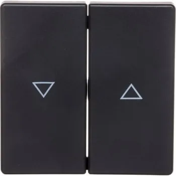 vypínač Žaluziový vypínač Klasický Berker černý 16256086