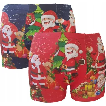 Boxerky Pánské boxerky s vánočním motivem BOŻE NARODZENIE B3119