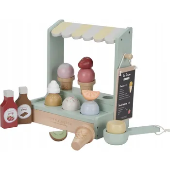 Dřevěná hračka Little Dutch dřevěná zmrzlinárna FSC hračka edukativní 3+