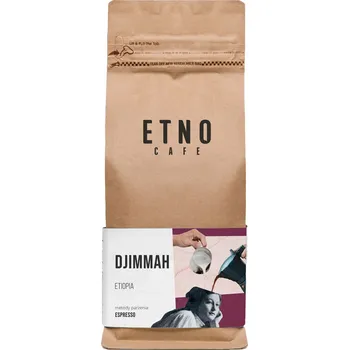 Káva Etno Cafe Djimmah Zrnková káva 250g