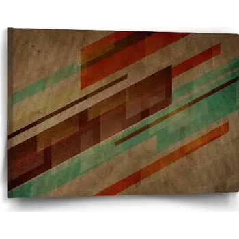 Obraz Sablio Obraz Hnědá abstrakce - 60x40 cm