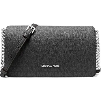 Kabelka Michael Kors Jet Set Medium Signature Logo Crossbody Bag Black