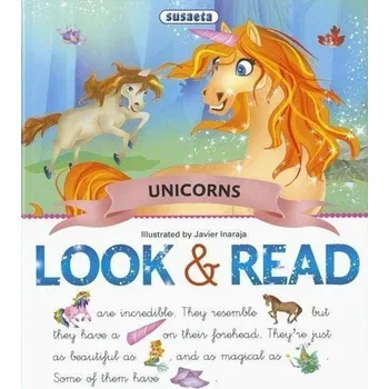 Cizojazyčná kniha LOOK AND READ - Unicorns (AJ)