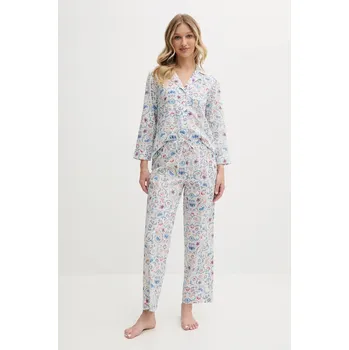 Dámské pyžamo Pyžamo Lauren Ralph Lauren ILN92429 bílá 00A, vel. XL
