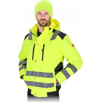 Pracovní obuv Zateplená výstražná bunda Reis GLASGOW-J YB vel. M