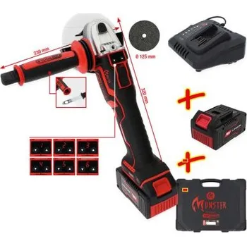 úhlová bruska Úhlová bruska (aku) KS Tools 515.6200