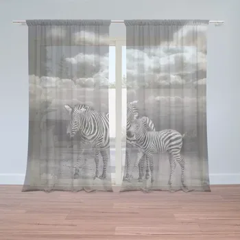 Záclona Sablio Záclony Zebry: 2ks 150x250cm